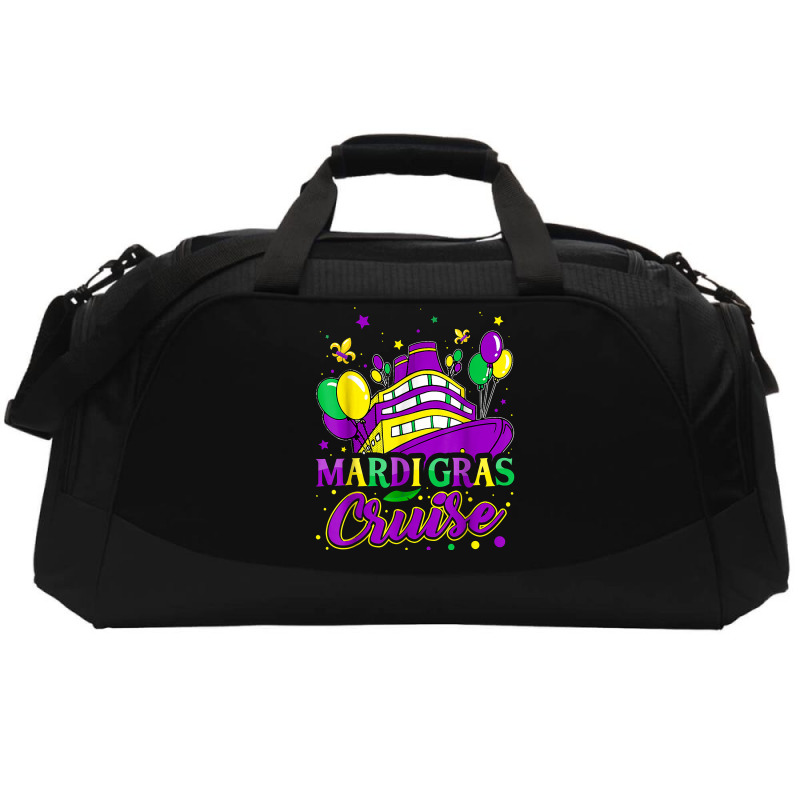 Mardi Gras Cruise Ship Cruising Party Mardi Gras New Orleans T Shirt Active Duffel | Artistshot