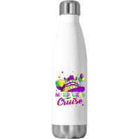 Mardi Gras Cruise Ship Cruising Party Mardi Gras New Orleans T Shirt Stainless Steel Water Bottle | Artistshot