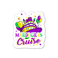 Mardi Gras Cruise Ship Cruising Party Mardi Gras New Orleans T Shirt Sticker | Artistshot