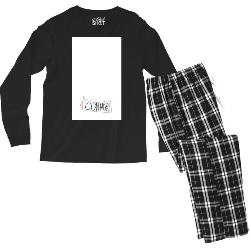 Connor   Dear Evan Hansen Men's Long Sleeve Pajama Set by Gregoryhg | Artistshot