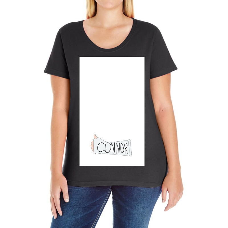 Connor   Dear Evan Hansen Ladies Curvy T-Shirt by Gregoryhg | Artistshot