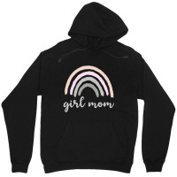 Gift,girl Mom Mama Rainbow With Leopard Skin Print Unisex Hoodie | Artistshot