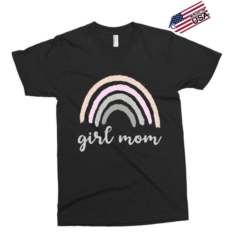 Gift,girl Mom Mama Rainbow With Leopard Skin Print Exclusive T-shirt | Artistshot