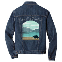 Alaskan Bear   Alaska Grizzly Bears   Mountain Souvenir T Shirt Men Denim Jacket | Artistshot