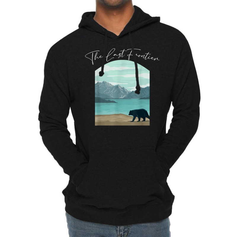 Alaskan Bear   Alaska Grizzly Bears   Mountain Souvenir T Shirt Lightweight Hoodie | Artistshot