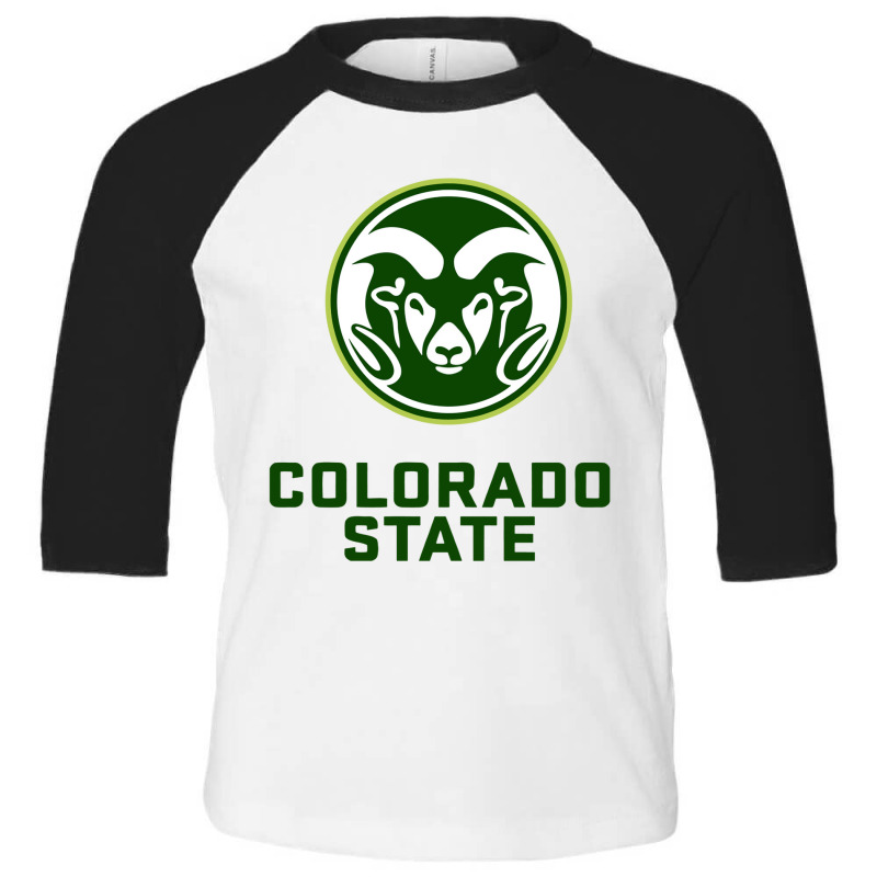 Colorado State Toddler 3/4 Sleeve Tee by Angela W Smith | Artistshot