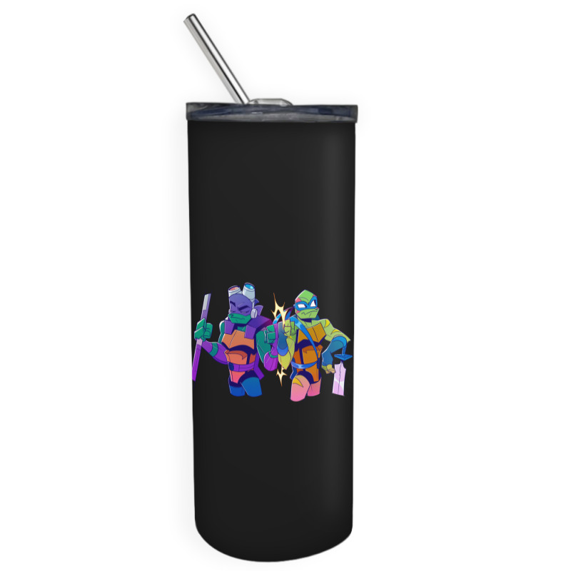 Disaster Twins Fist Bump Skinny Tumbler | Artistshot