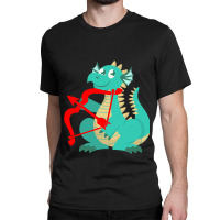 Valentines Day Dragon Red Cupid Bow Classic T-shirt | Artistshot