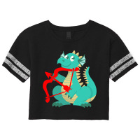 Valentines Day Dragon Red Cupid Bow Scorecard Crop Tee | Artistshot