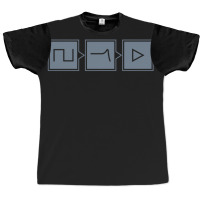 Synthesizer Signal Path 1 Graphic T-shirt | Artistshot