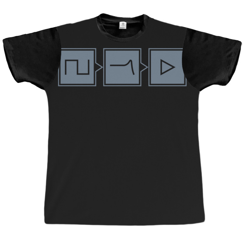 Synthesizer Signal Path 1 Graphic T-shirt | Artistshot