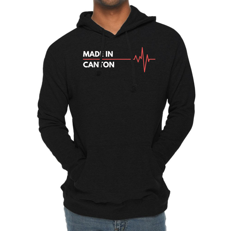 Made In Canton Mississippi Place Of Birth Hometown T Shirt Lightweight Hoodie | Artistshot