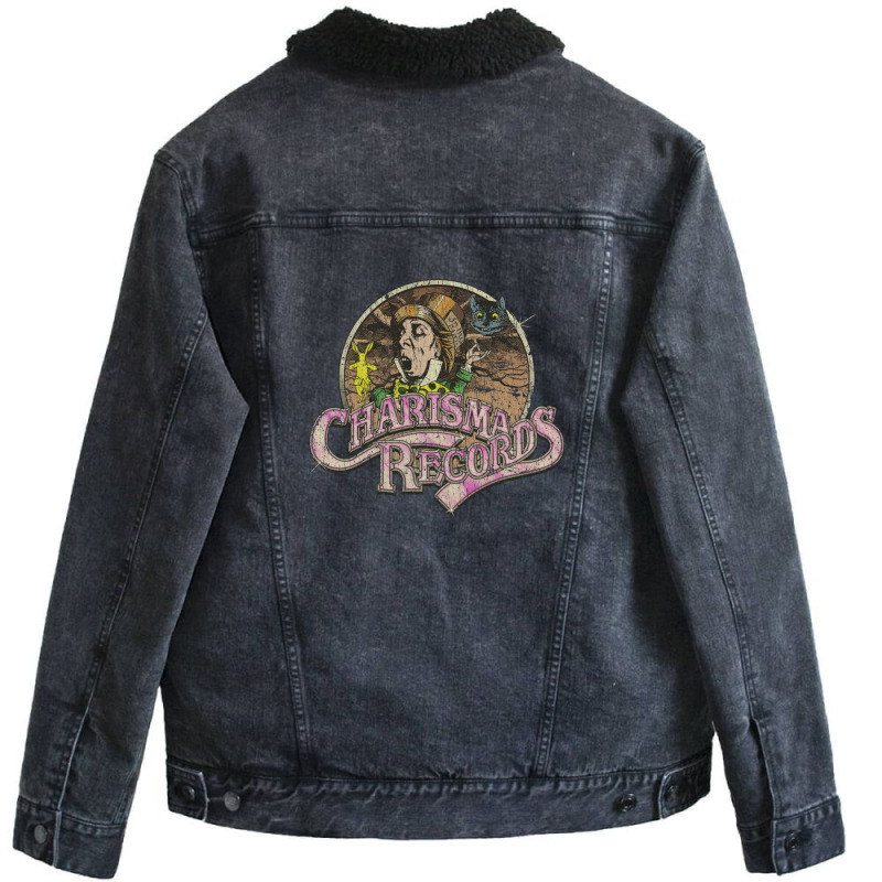 Charisma Records 1969 Unisex Sherpa-Lined Denim Jacket by AmyHogan | Artistshot