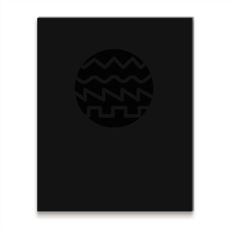 Synthesizer Waveform Metal Print Vertical | Artistshot