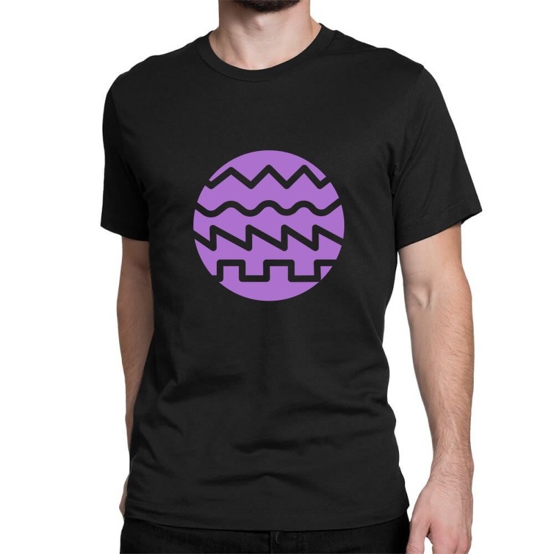 Synthesizer Waveforms 1 Classic T-shirt | Artistshot