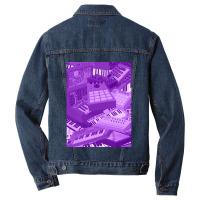 Synths For Electronic Musician 1 Men Denim Jacket | Artistshot