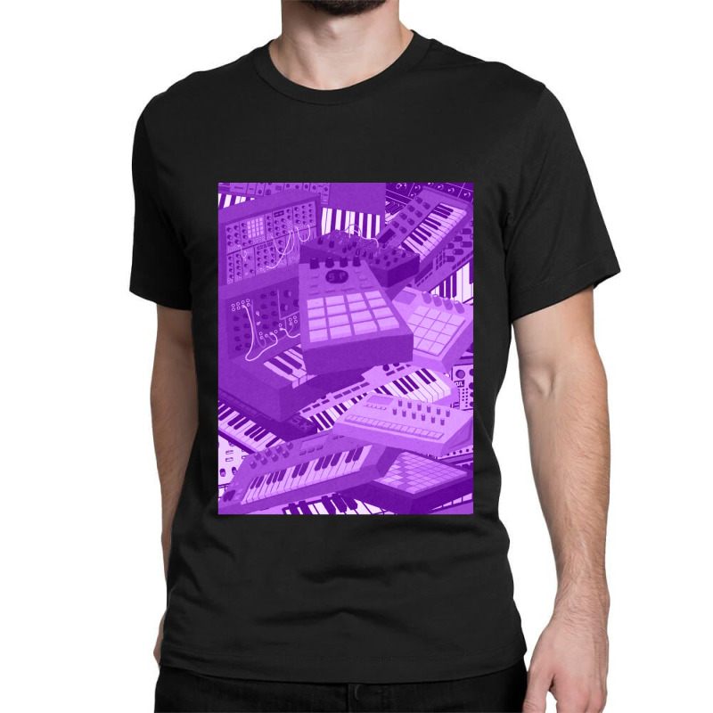 Synths For Electronic Musician 1 Classic T-shirt by CHARLOTTELYNNTAYLOR | Artistshot