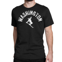 Ski Jump Washington Basic & Trendy Washington Skiskier Gear T Shirt Classic T-shirt | Artistshot