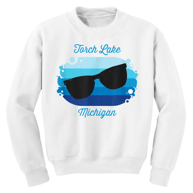 Torch Lake Michigan Souvenir Graphic T Shirt Youth Sweatshirt | Artistshot