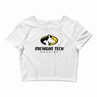 Michigan Tech Huskies Crop Top | Artistshot