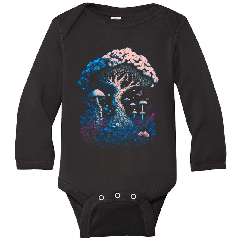 Daily Motto Alice Teal Long Sleeve Baby Bodysuit | Artistshot