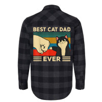 Best Cat Dad Ever Shirt T Shirt Flannel Shirt | Artistshot