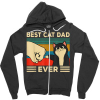 Best Cat Dad Ever Shirt T Shirt Zipper Hoodie | Artistshot