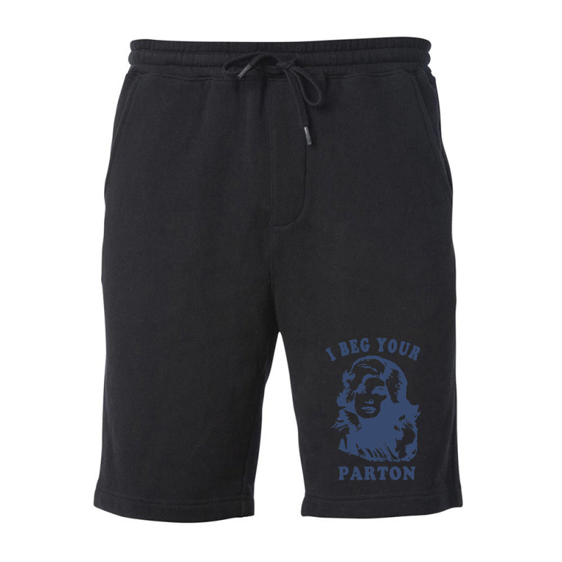 I Beg Your Parton Retro G Fleece Short | Artistshot