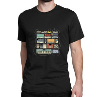 Electronic Musician Synthesizer And Drum Machine Dj 1 Classic T-shirt | Artistshot