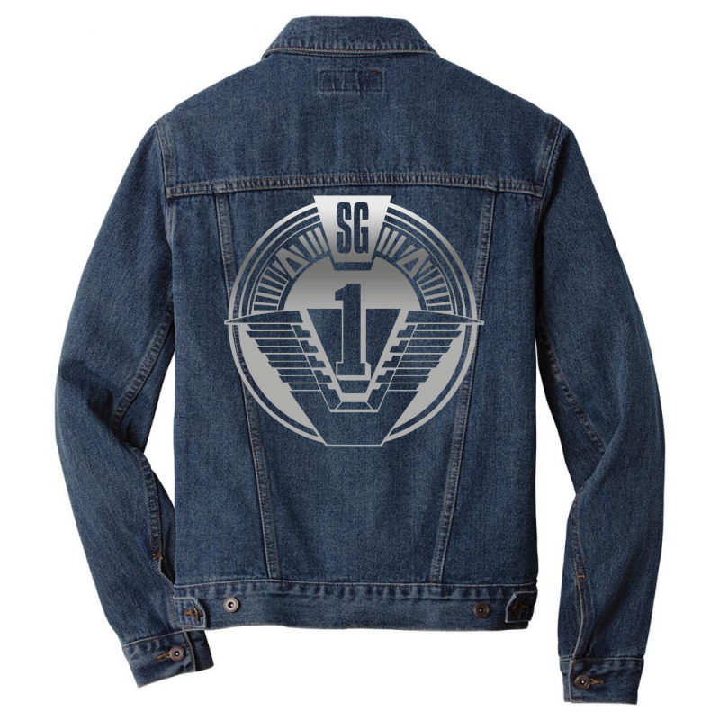 Stargate Sg1 Silver Men Denim Jacket by gbenamurakuw | Artistshot