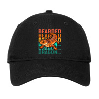 Vintage Bearded Dragon Adjustable Cap | Artistshot