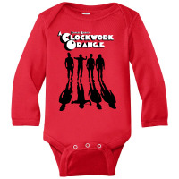 #a Clockwork Orange Shadows Long Sleeve Baby Bodysuit | Artistshot