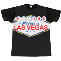 Welcome To Las Vegas Novelty Souvenir Sign Vacation T Shirt Graphic T-shirt | Artistshot