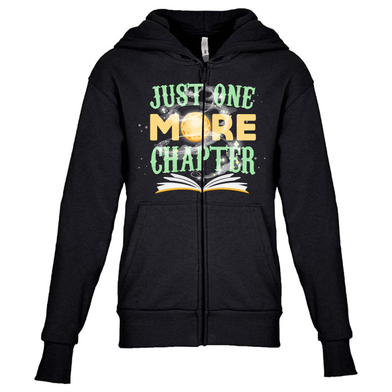 Just One More Chapter Youth Zipper Hoodie by Gurkan | Artistshot