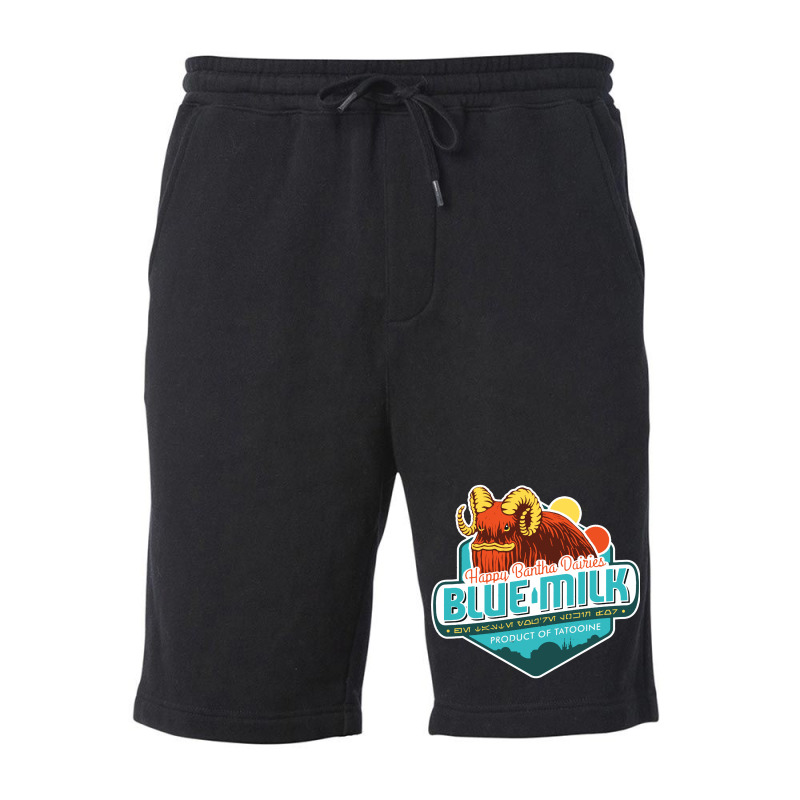 Blue Milk Fleece Short by Kevin Design | Artistshot