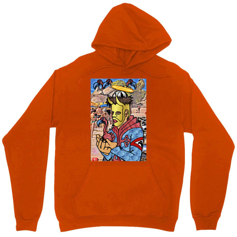 Saint Flamingo Unisex Hoodie by rakhamaddixm | Artistshot