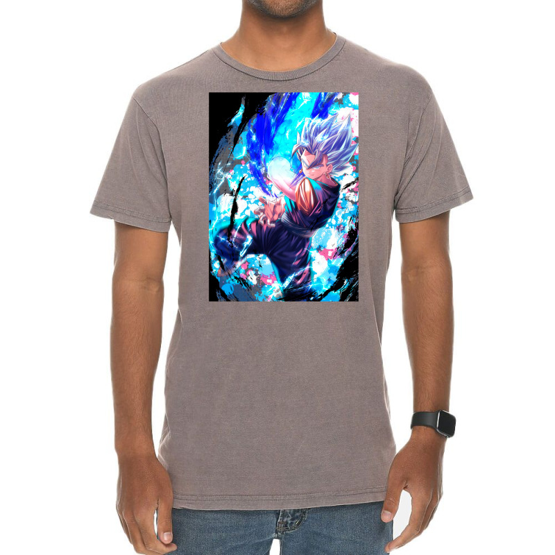 Saiyan God Vintage T-Shirt by rakhamaddixm | Artistshot