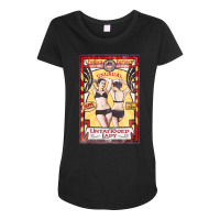 The Untattooed Lady Sideshow Poster Maternity Scoop Neck T-shirt | Artistshot