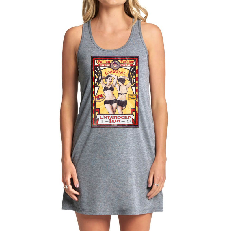 The Untattooed Lady Sideshow Poster Tank Dress by gavadefofanga | Artistshot