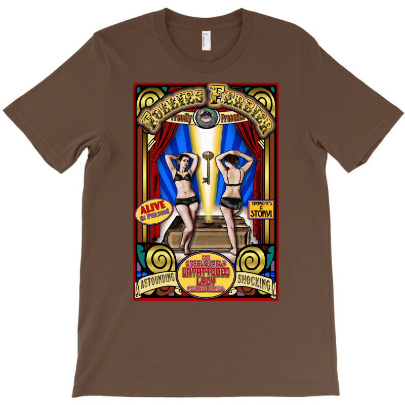 The Untattooed Lady Sideshow Poster 1 T-Shirt by gavadefofanga | Artistshot