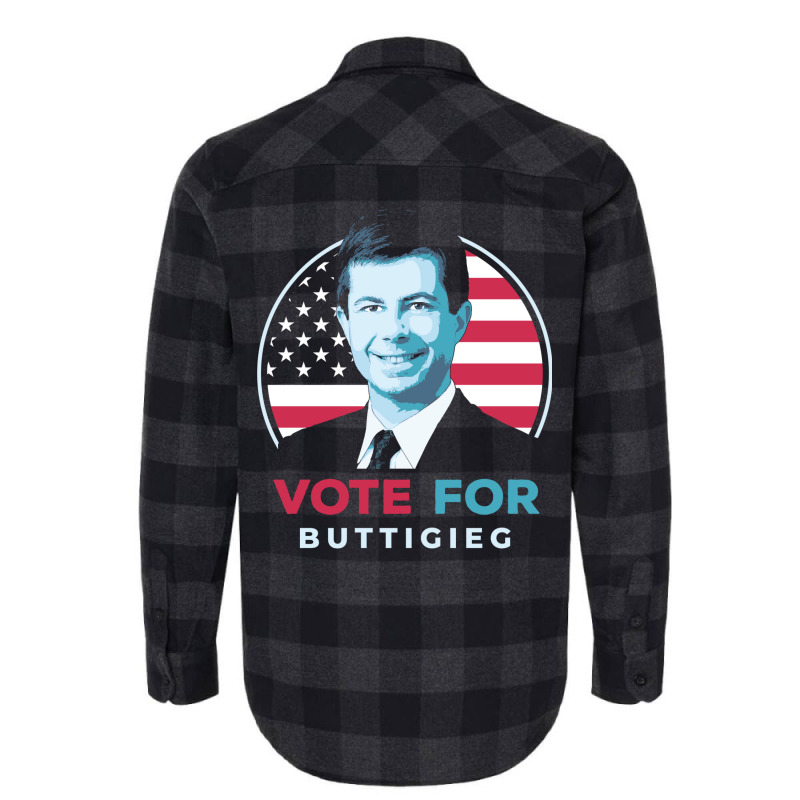 Pete Buttigieg For President 1 Flannel Shirt | Artistshot