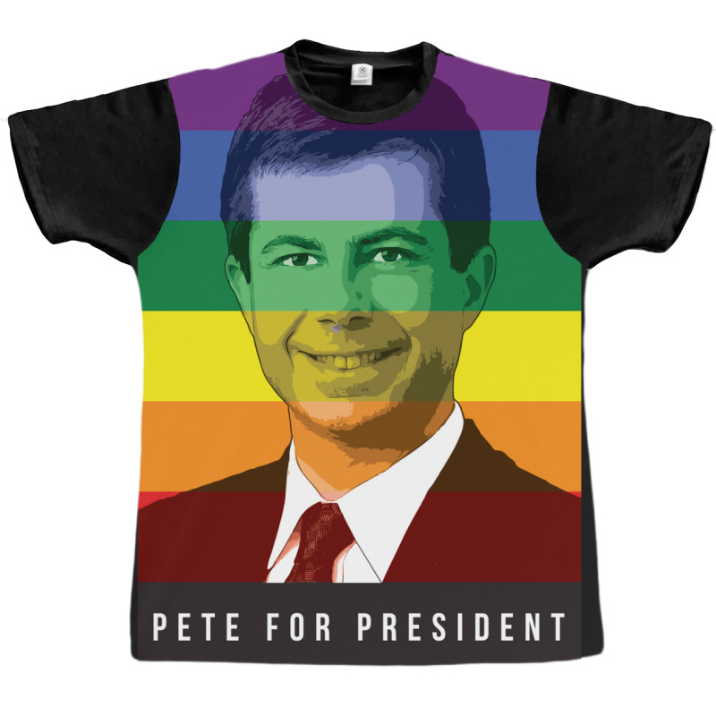 Pete Buttigieg For President 2 Graphic T-shirt | Artistshot