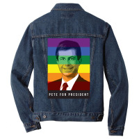 Pete Buttigieg For President 2 Men Denim Jacket | Artistshot