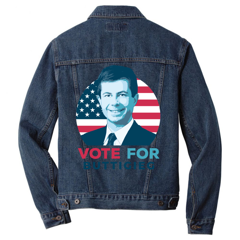 Pete Buttigieg For President 5 Men Denim Jacket | Artistshot