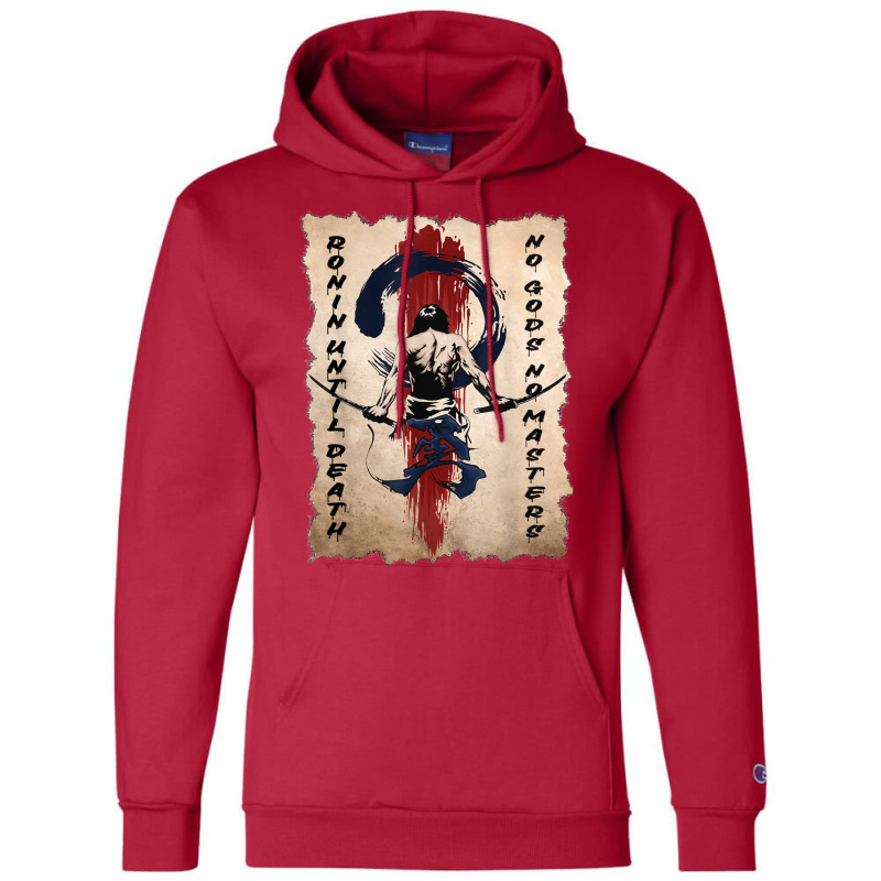 Samurai Warrior3 Champion Hoodie by rakhamaddixm | Artistshot