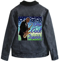 One Cool Daddy Unisex Sherpa-lined Denim Jacket | Artistshot