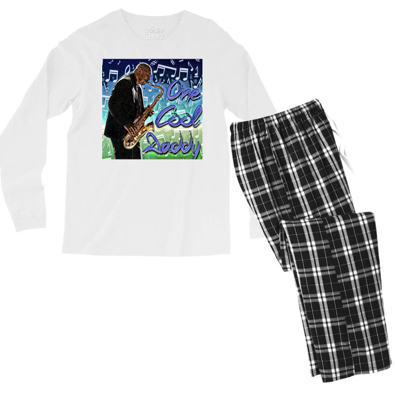 One Cool Daddy Men's Long Sleeve Pajama Set | Artistshot