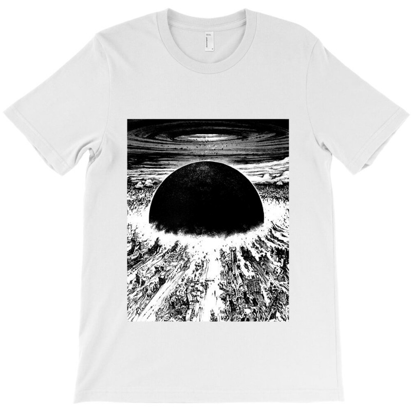 #akira Cyberpunk City Explosion T-shirt | Artistshot