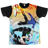 Sanji & Zoro Graphic T-shirt | Artistshot