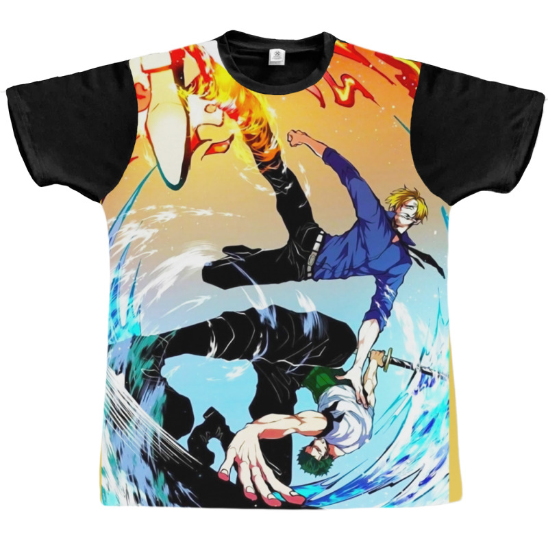 Sanji & Zoro Graphic T-shirt by rakhamaddixm | Artistshot